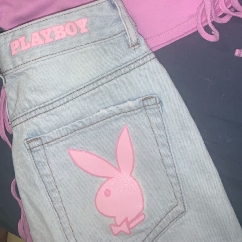 Pacsun x Playboy High Waisted Shorts Y2K